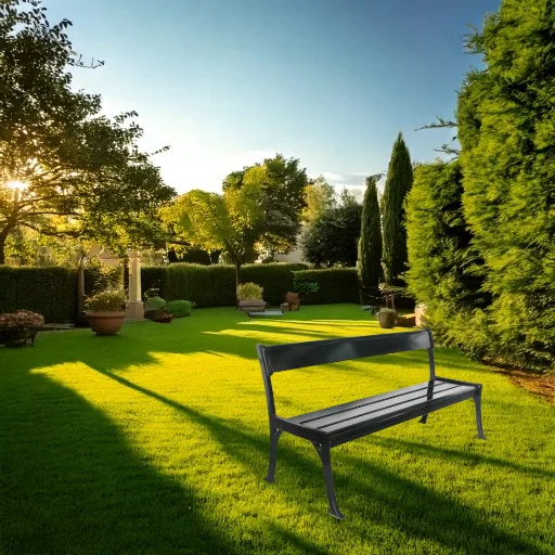 Gardeluxe Gartenbank LUNA