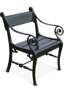 Gusseisen Gartenstuhl