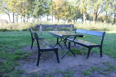 Gußeisen_Aluminium_gartenbank_picknikset_Luna_1